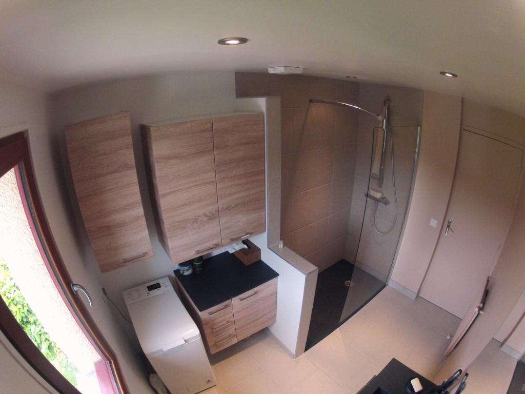 Meuble avec plan toilette résine ardoise ! atlantic bain