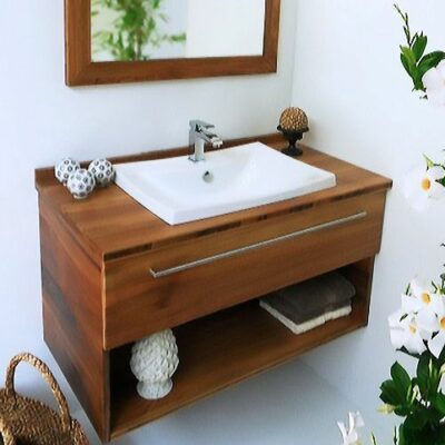 Meuble de salle de bain zen Maronnier