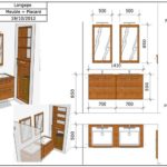 dessin 3d de meuble en bois