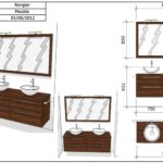 dessin 3d de meuble en bambou