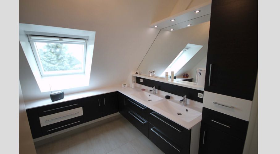 meuble sur mesure sous pente