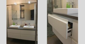 réalisation salle de bain