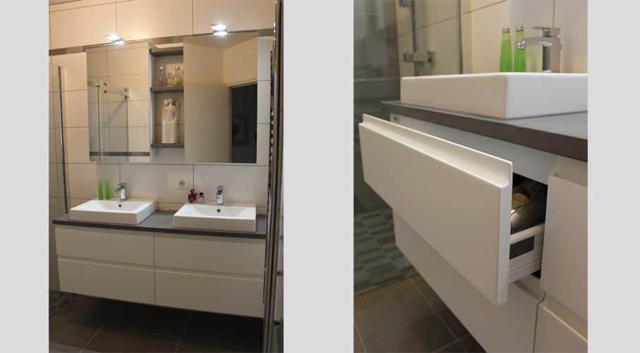 réalisation salle de bain