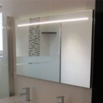 miroir éclairant led