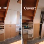placard de salle de bain