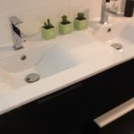 double vasque pour salle de bain