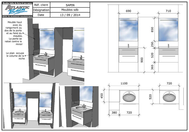 Plan Meuble Salle De Bain