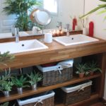 meuble salle de bain en bois