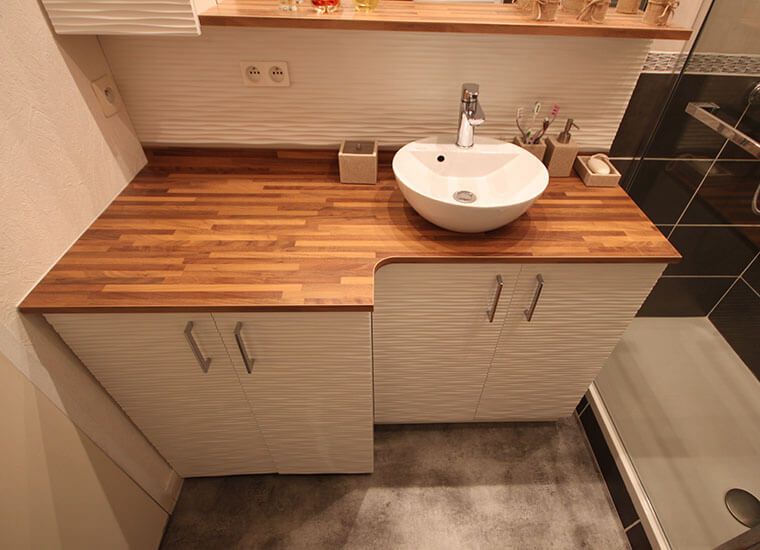 Integrer Machine A Laver Dans Salle De Bain 3692 une salle de bains avec un meuble int 233 grant le lave linge Integrer Machine A Laver Dans Salle De Bain 3692 une salle de bains avec un meuble int 233 grant le lave linge