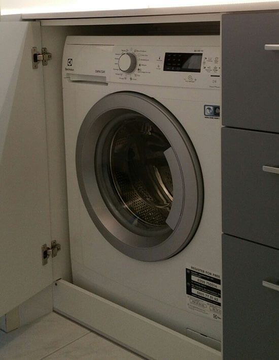 meuble pour machine a laver salle de bains