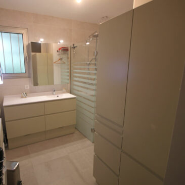 meubles avec rangements salle de bains