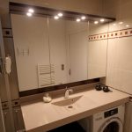amoire toilette 3 portes bandeau led