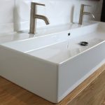 lavabo grande cuve ceramique blanc