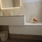 meuble facade relief blanc modulable