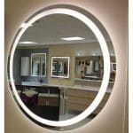 miroir rond led integre design