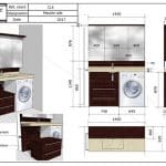 plan solution meuble lave linge