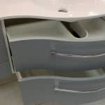 tiroir meuble galbe coin sdb