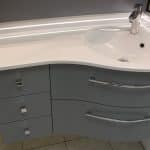 meuble coin salle bain 2 profondeurs