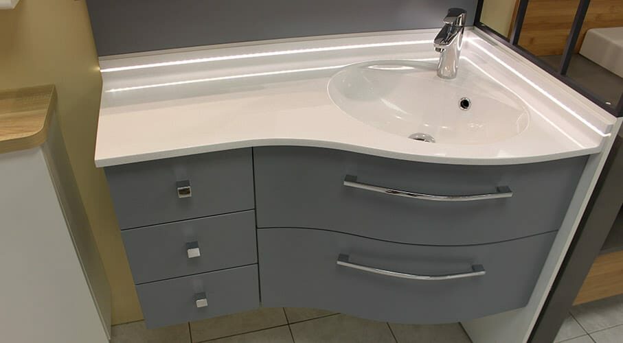 meuble coin salle bain 2 profondeurs