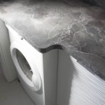 lave linge sous plan salle bain