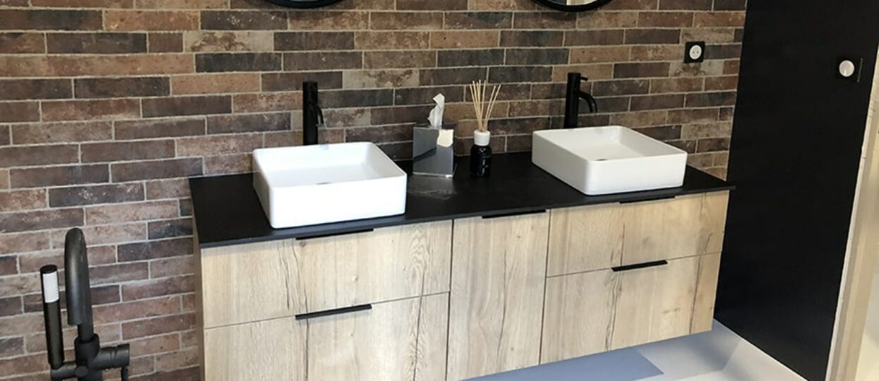 meuble salle de bain design industriel