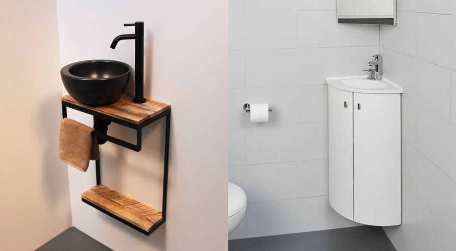 Lavabo en Verre avec Robinet Vasque à Poser Lave-Mains pour Salle de Bain WC