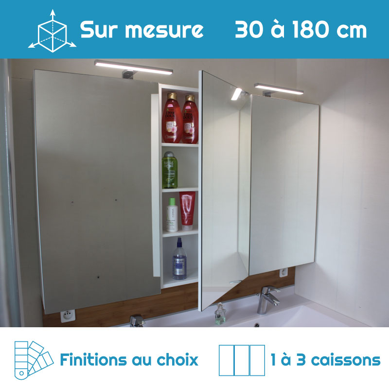 Du sur-mesure pour une salle de bain fonctionnelle. - DessineTonMeuble