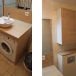meuble rangement dessus wc sur mesure