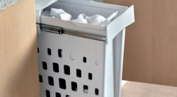 panier linge coulissant meuble 30 cm