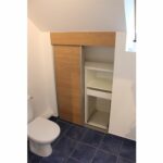placard sur mesure sous pente salle de bain