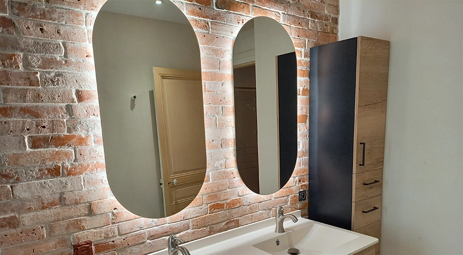 Armoires & miroirs de toilette de salle de bain